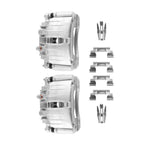 Pair Rear Brake Calipers w/ Bracket for Chevrolet Silverado 1500 GMC Sierra