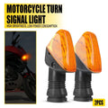 Amber Turn Signal Blinker Lights for Kawasaki Z750S (2005–2006) Z750 Z1000 (2007–2009)