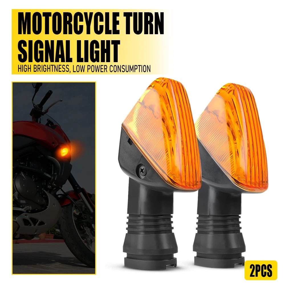 Amber Turn Signal Blinker Lights for Kawasaki Z750S (2005–2006) Z750 Z1000 (2007–2009)