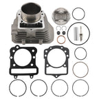 Top End Kit with Cylinder Jug Piston Gaskets for Kawasaki Bayou 300 (1989–2004)