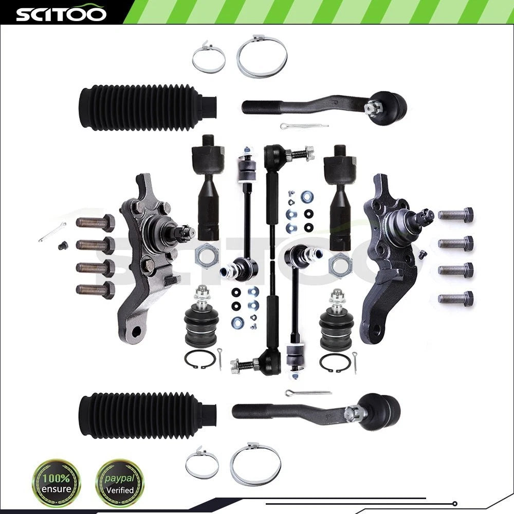 Front Rear Tie Rod End Ball Joint Suspension Kit for Toyota 4Runner (1996–2002)