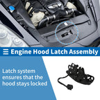 Hood Latch Assembly for Nissan Altima (2019–2023) No. 656016CA1A