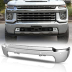 Chrome Steel Front Bumper for Chevy Silverado 2500 HD (2020–2023)