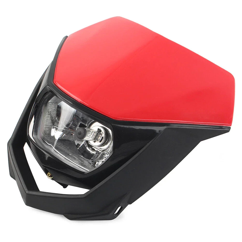 Headlight Fairing for Supermoto Dirt Bike - Red