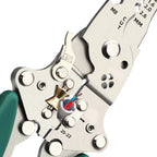 Folding Wire Stripping Tool with Ergonomic Grip for Comfort and Control