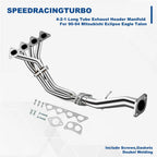 Exhaust Header for Mitsubishi Eclipse Eagle Talon 4G63 (1990–1994) Non Turbo
