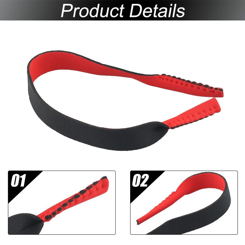 Anti Slip Neoprene Glasses Head Band Retainer Strap for Outdoor Adventures