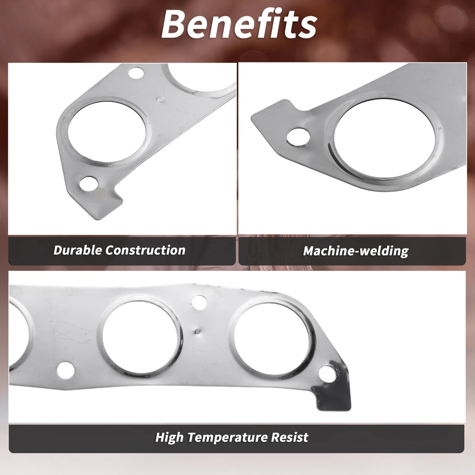 Exhaust Manifold Header Gasket for Toyota Corolla (1998–2008) No.1717322010