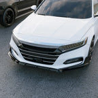 Front Bumper Lip Splitter for Honda Accord (2018-2020) Gloss Black