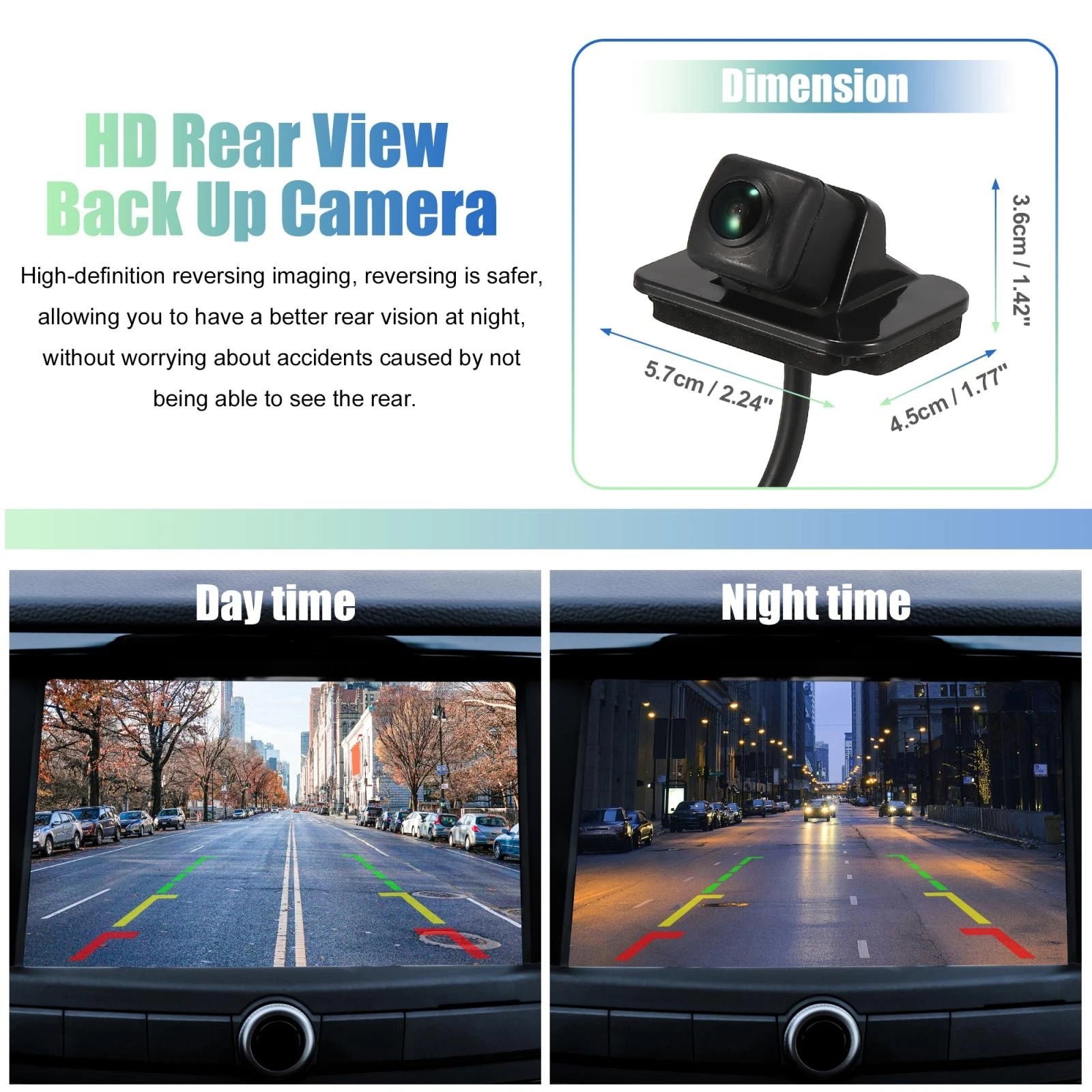 Rear View Backup Parking Camera 39530-T2A-A31 for Honda Accord (2016–2017)