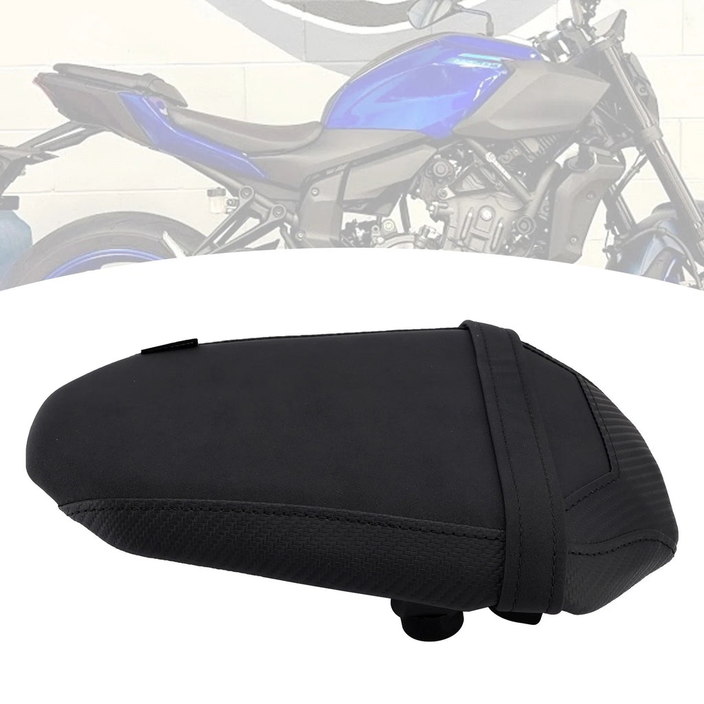 Rear Passenger Seat Pillion Saddle Flat Black for Yamaha MT-07 FZ-07 (2025+)