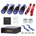 Coilovers Shocks Rear Lower Control Arms for Honda Civic EG (1988–1995), Del Sol (1993–1997)