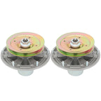 2X Spindle with Bolts for John Deere 737 757 F687 Zero-Turn Mower (2000–2023)