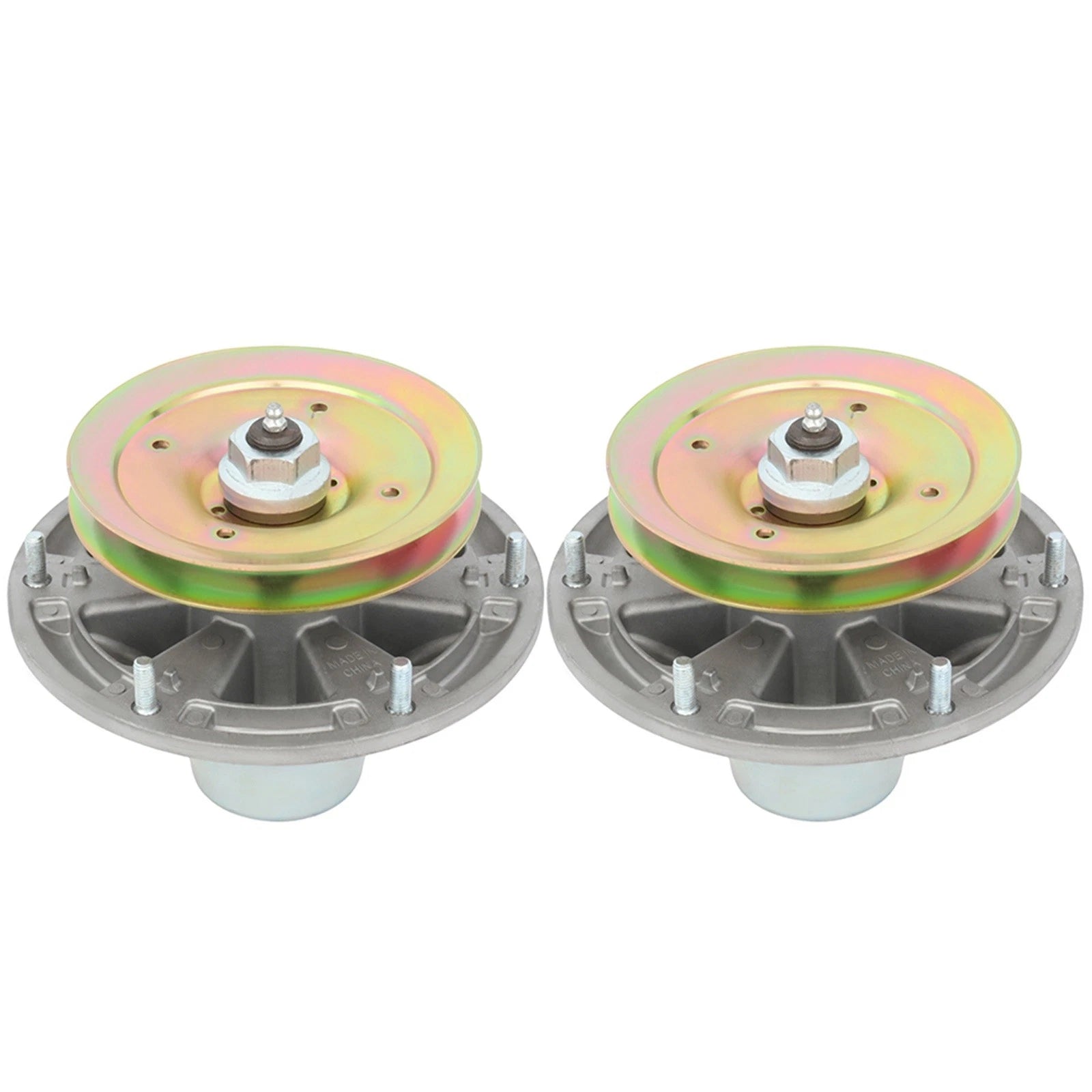 2X Spindle with Bolts for John Deere 737 757 F687 Zero-Turn Mower (2000–2023)