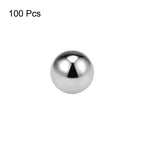 Set of 100 Precision 3mm Chrome Steel Balls for Bearing Keychain