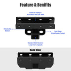 Trailer Hitch Receiver for Jeep Wrangler JK (2007-2018)
