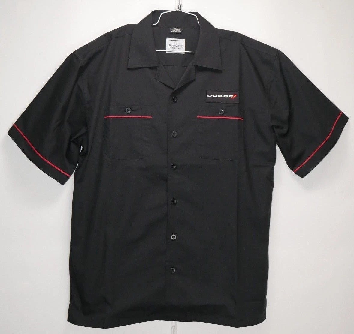 Mechanic Style Button Up Shirt Licensed for Dodge Ram (2010–2025)