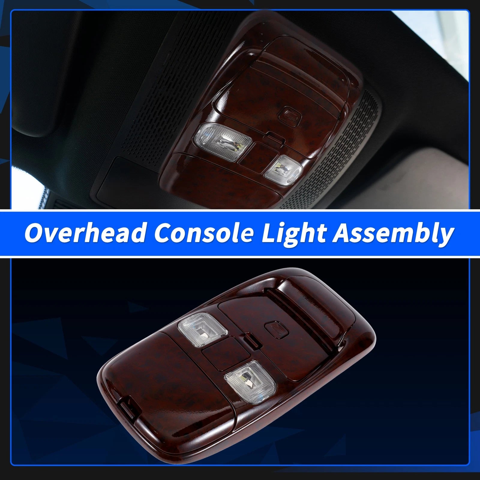 Overhead Console Light Assembly for Dodge Ram 1500 (No.SN96TL2AA)