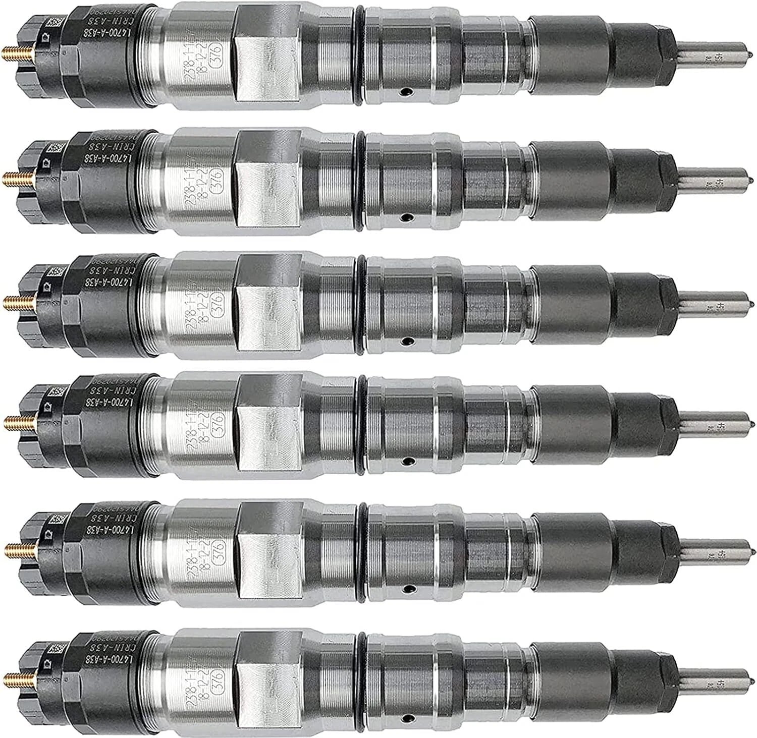 6 Fuel Injectors for Bosch Yangtze Huai Rivers (0445120443 0445120451 7006351C)