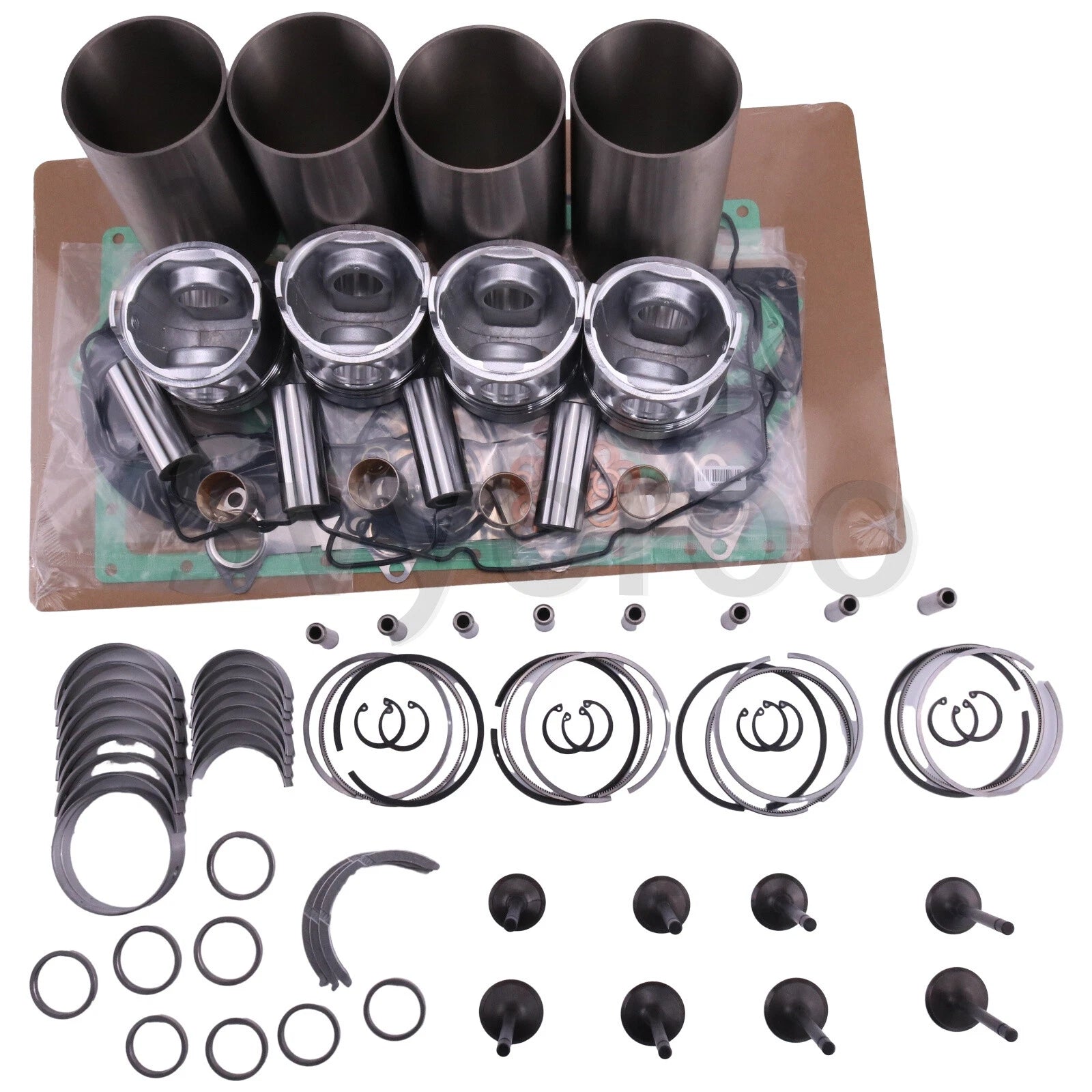 Engine Overhaul Rebuild Kit for Perkins 404C-22, 404C-22T