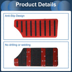 Footrest Pedal Pad Cover for Honda Civic (2016–2021) - Red