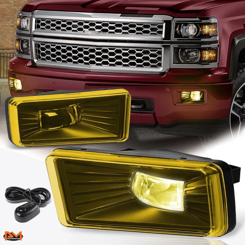 High-Power LED Amber Fog Lights for Chevy Silverado 2500HD (2007–2014)