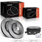 Front Disc Brake Rotors & Ceramic Pads for Jeep Grand Cherokee (2011–2018)