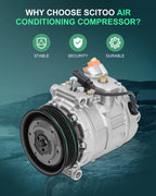 A/C Compressor for BMW 325i 325xi 328i 328xi (2006–2007)