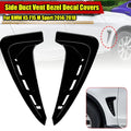 Gloss Black Side Air Fender Vent Cover for BMW X5 (2014–2018)