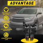 2X Front Bumper Cover Mounting Bracket for Toyota Highlander (2014–2016)