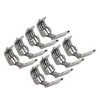 Double Needle Center Edge Foot with Spring Guide for Singer 112W, Juki LH-515+