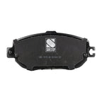 Brake Disc and Pad Kit for Lexus LS400 (1993–1994) Front 4 Piston Caliper