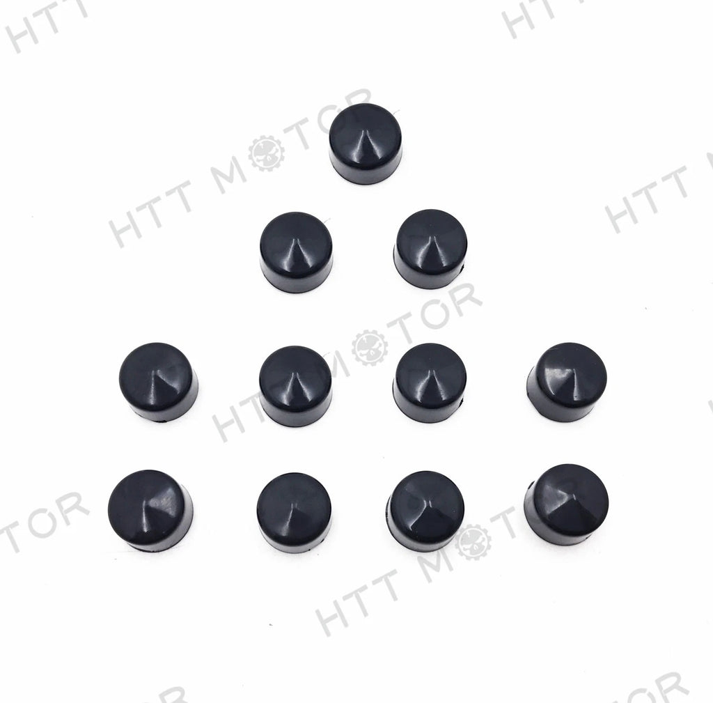 11 Piece Black Cap Dress Kit for Harley Touring Models (1999–2006)