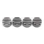 4x Billet Machined Head Bolt Cover Cap for Triumph T120 Thruxton Scrambler (2016–2023)