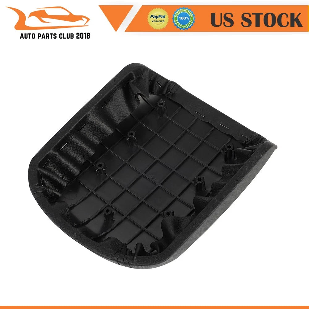 Center Console Armrest Cover for Chevrolet Cruze (2009–2014) Black Leather