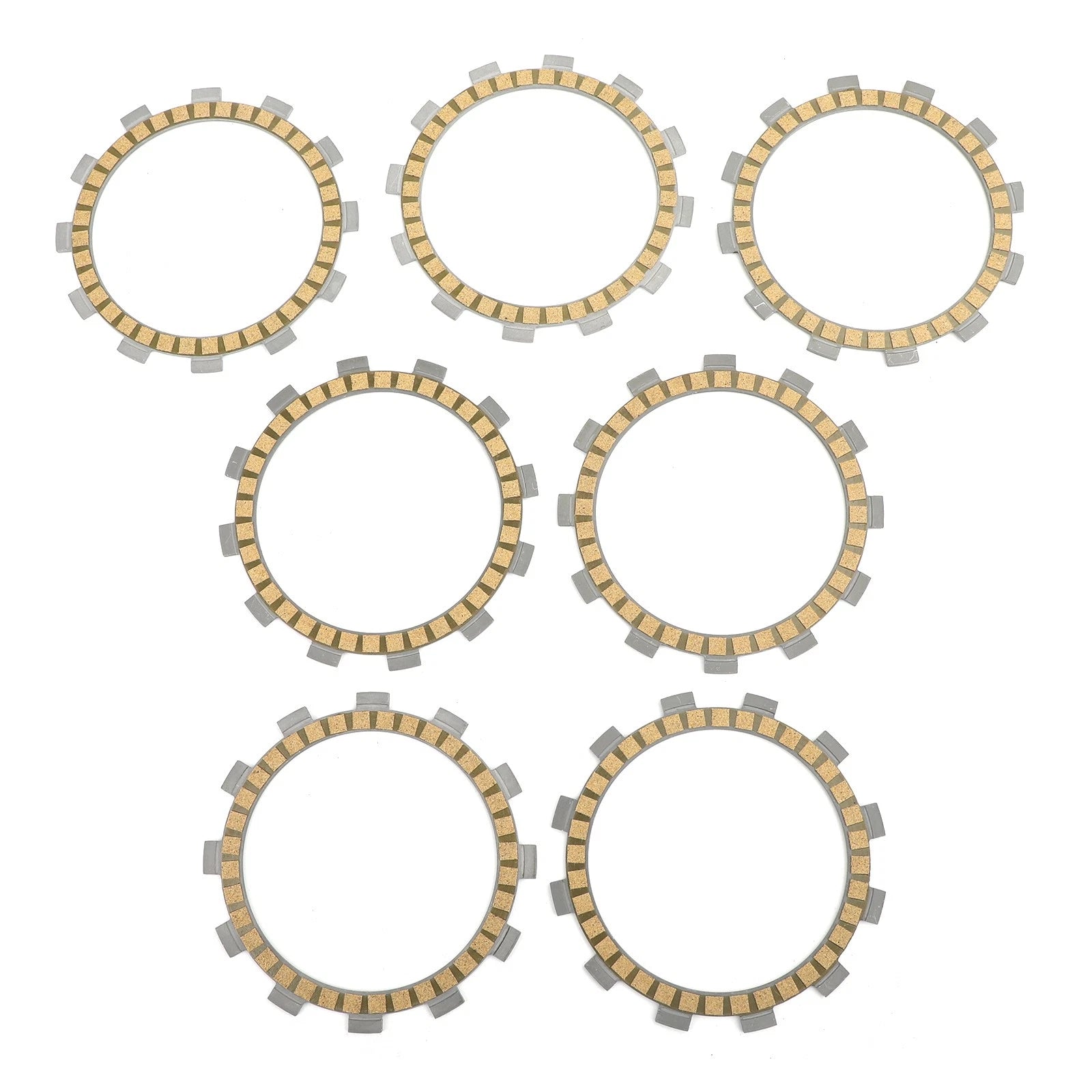Clutch Friction Plate Kit for Yamaha TDR250 TDR240 TZR250 WR250R YZ125 (1990–2023)