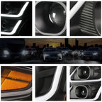 3D LED DRL Projector Headlight for Chevy Suburban/Tahoe (2015–2020)