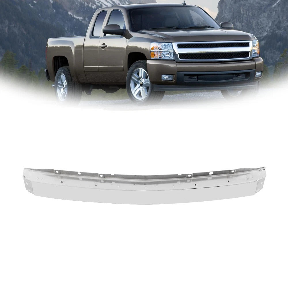 Steel Chrome Front Bumper Impact Bar for Chevy Silverado (2007–2013)