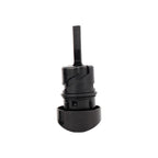 Oil Dipstick Tank Cap Plug for Sportster XL883 XL1200 (2004–2016) Black