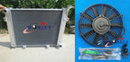Aluminum Radiator + Fan for Jeep Grand Cherokee 5.2L V8 (1993-1997)