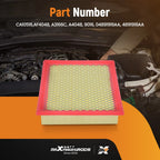 1X Engine Air Filter for Dodge Journey L4 2.4L (2009–2020) CA10516 A3166C 9016