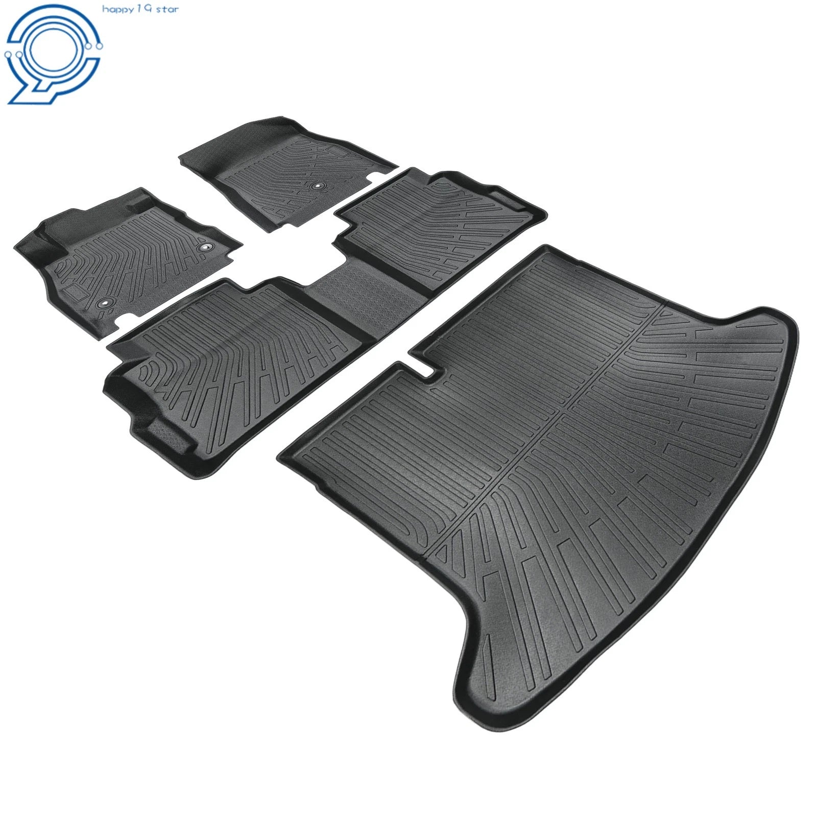 3D TPE Floor Mats & Trunk Cargo Liner for Nissan Kicks (2018–2024)