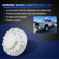 2X Chrome Front Wheel Center Hub Cap Cover for Ram 4500 5500 (2019–2021) 6PG03SZ0AB