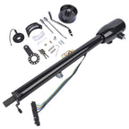 32'' Steering Column for Auto (Automatic, Black Painted, 9 Hole Wheel Adapter)