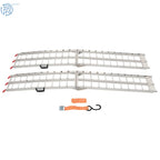 2X 7.5' Aluminum Folding Loading Ramps for ATV UTV Truck Motorcycle