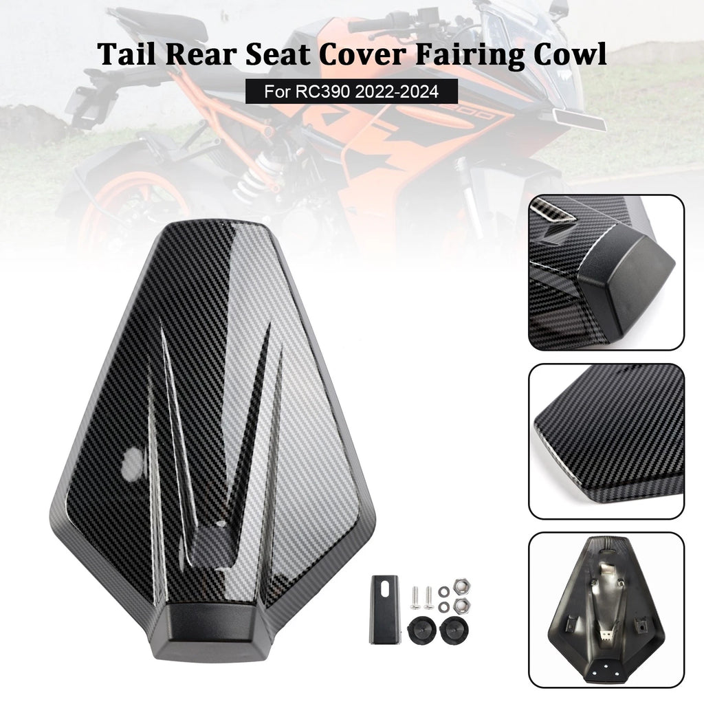 Tail Rear Seat Cover Fairing Cowl for RC390 (2022–2024) Carbon