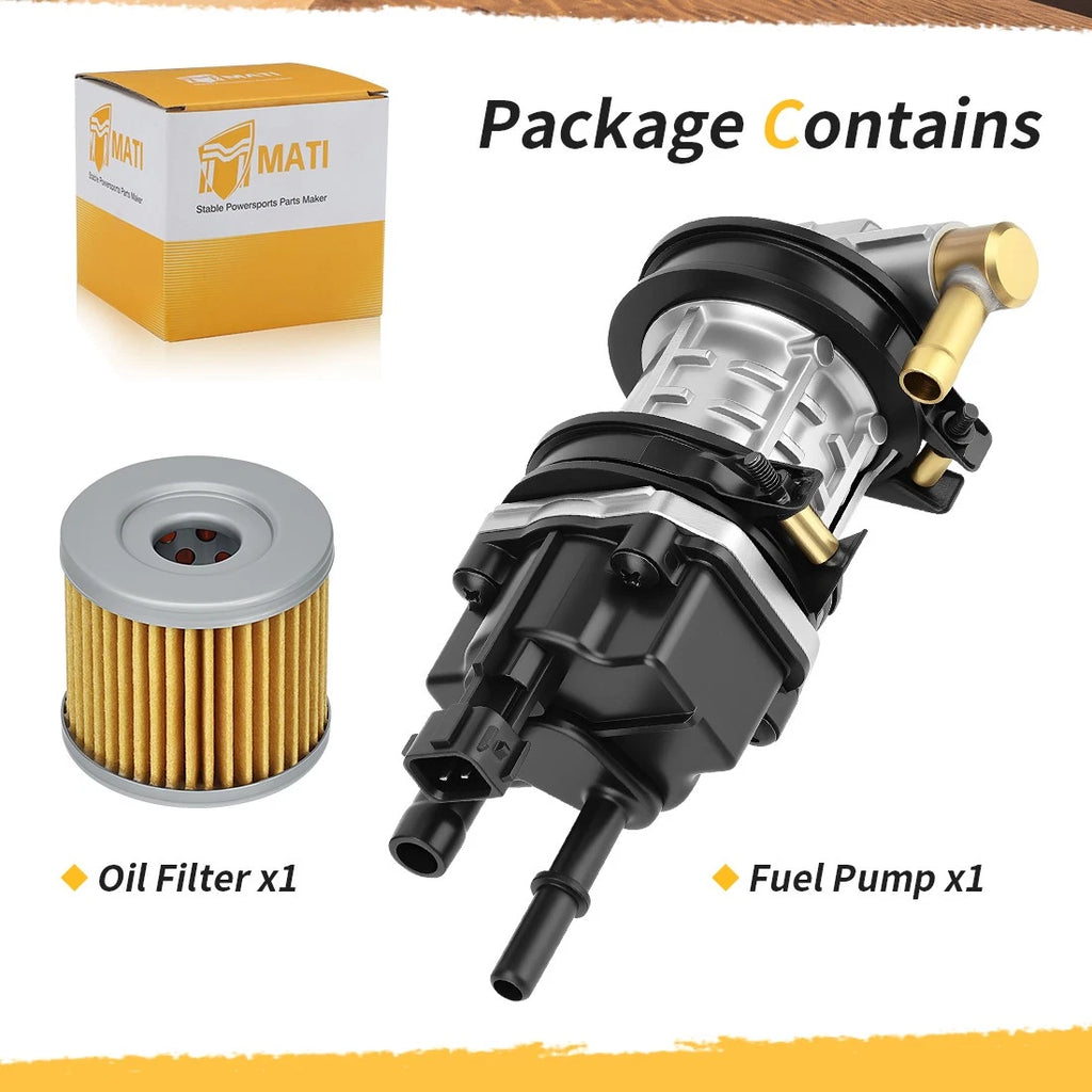 Fuel Pump & Oil Filter 15100-45G02 for Suzuki Quadracer 450 (2006–2011)