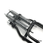 Springer Front End 4" Under Stock w/ Handlebar Adapter for Harley