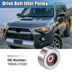 Idler Pulley for Lexus GS350 RC350, Toyota 4Runner RAV4 Tacoma (2006-2023)