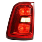 Halogen Tail Light for Dodge Ram 1500 (2025–2026) Chrome Bezel Left Side